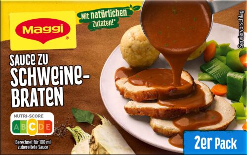 7613035469754 Maggi Delikatess Sauce zu Sauerbraten ergibt 2x250ml