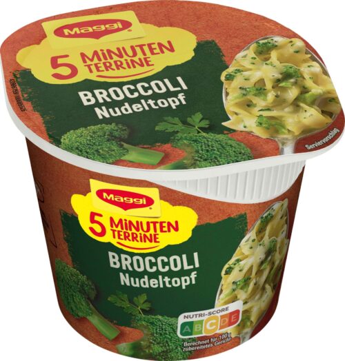 7613035758940 Maggi 5 Minuten Terrine Broccoli Nudeltopf 50g