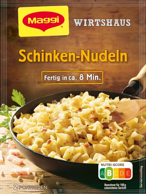 7613035890022 Maggi Wirtshaus Schinkennudeln 163g