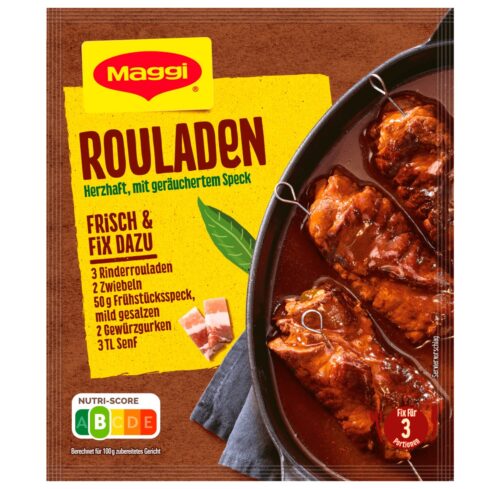 7613036028608 Maggi Fix Rouladen 33g