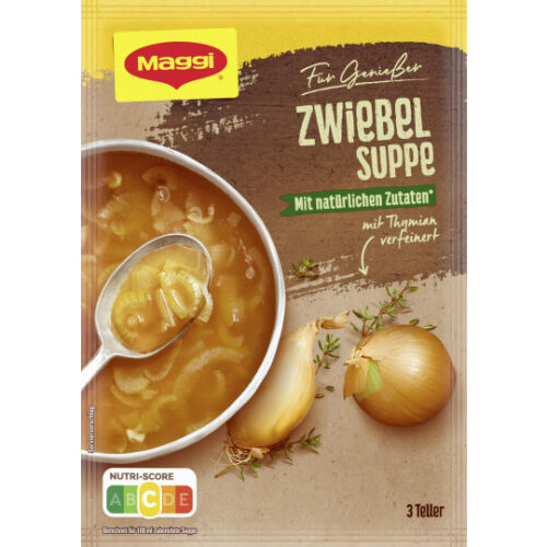 7613036041980 Maggi Für Genießer Zwiebel Suppe ergibt 750ml