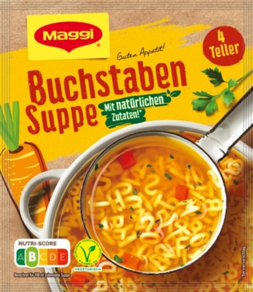 7613036042000 Maggi Guten Appetit Buchstaben Suppe ergibt 750ml