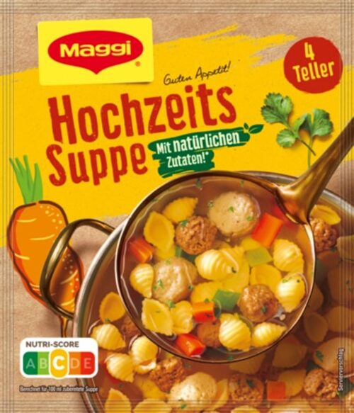 7613036053532 Maggi Guten Appetit Hochzeits Suppe ergibt 1l
