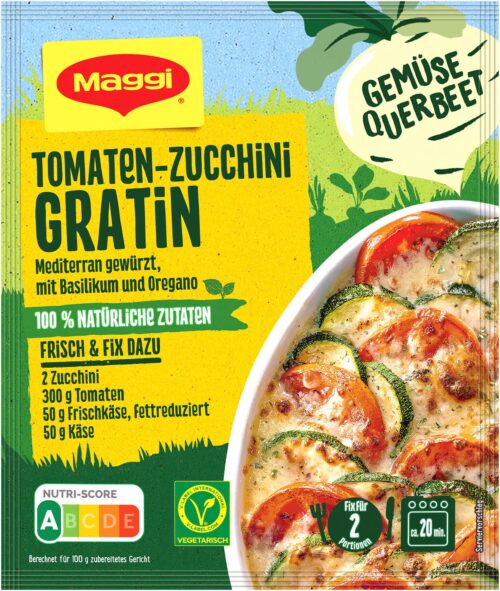 7613036327565 Maggi Fix Tomaten Zucchini Gratin 33g