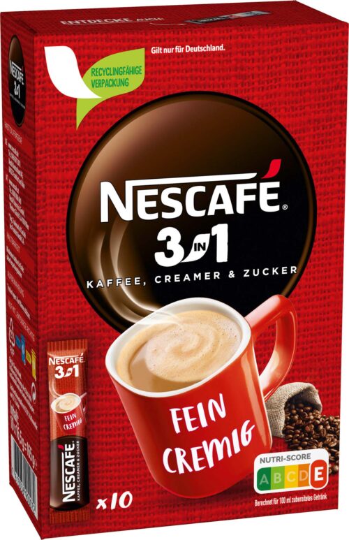 Nescafé 3in1 10 Sticks 165g