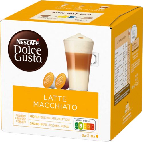 Nescafé Dolce Gusto Latte Macchiato 8 + 8St 194,4g