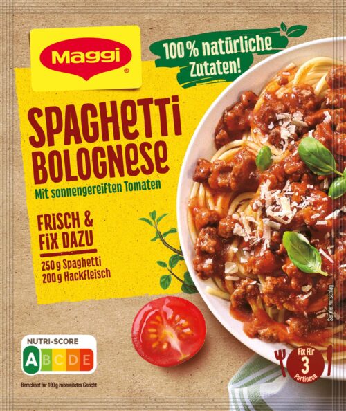 7613287054333 Maggi Fix Spaghetti Bolognese 36g