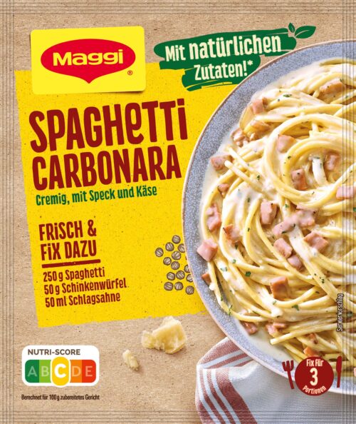 7613287054357 Maggi Fix Spaghetti Carbonara 35g