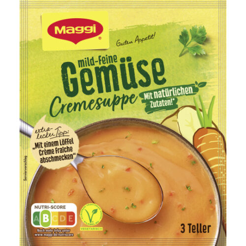 7613287067395 Maggi Guten Appetit Mild-Feine Gemüse Cremesuppe für 750ml