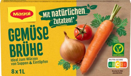 7613287093394 Maggi Gemüse Brühe 8x1 L 160g