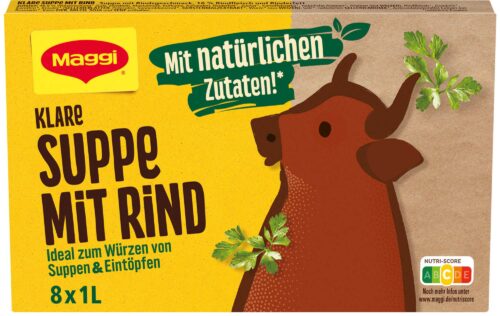 7613287094261 Maggi Klare Fleisch Suppe 8x1 L 160g