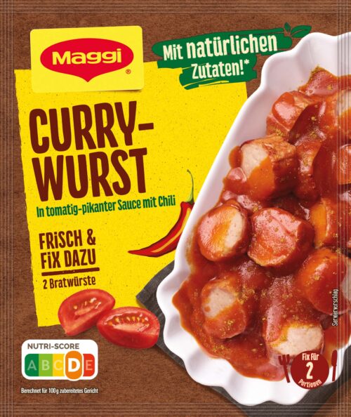 7613287238382 Maggi Fix Curry Wurst 38g