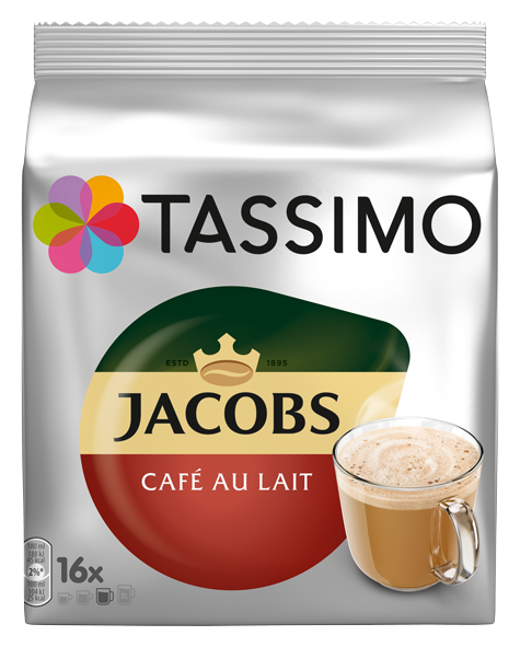 Tassimo Kapseln Jacobs Café au Lait 8St 184g