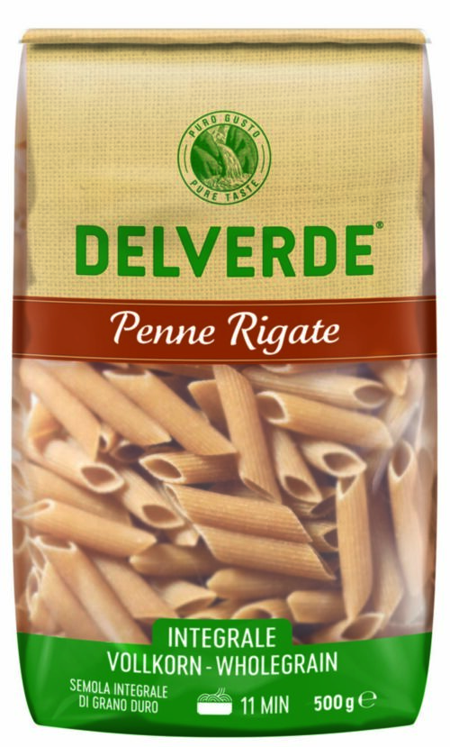 Delverde Vollkorn Penne Rigate 500g