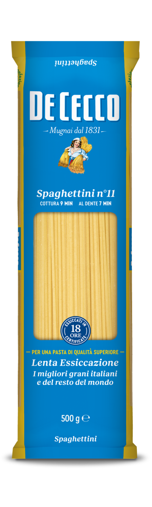 De Cecco Spaghettini No 11 500g