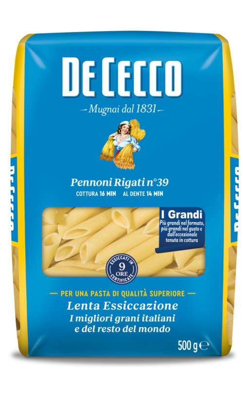 De Cecco Pennoni Rigati 500g