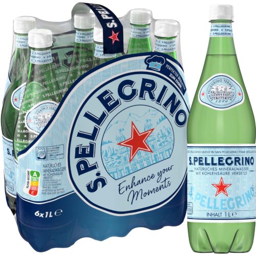 San Pellegrino Mineralwasser Medium 6x1l
