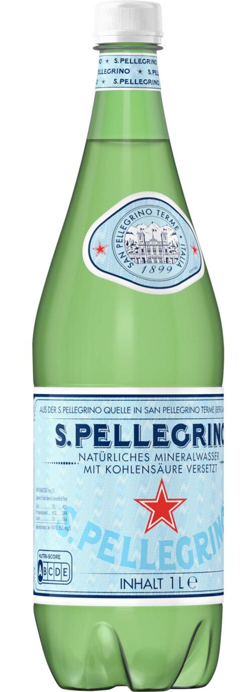 San Pellegrino Mineralwasser Medium 1l