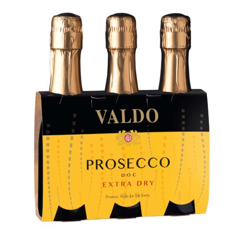 8002335103038 Valdo Prosecco DOC Extra Dry 3x0,2l