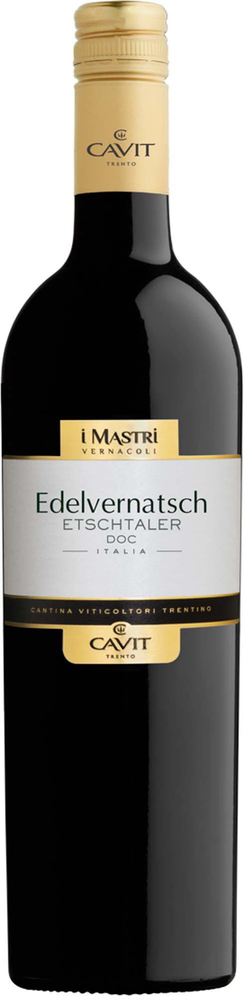 Cavit Edelvernatsch Etschtaler DOC Mastri Vernacoli Trentin Rotwein trocken 0,75l