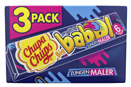 Chupa Chups Big Babol Zungenmaler 3x6er