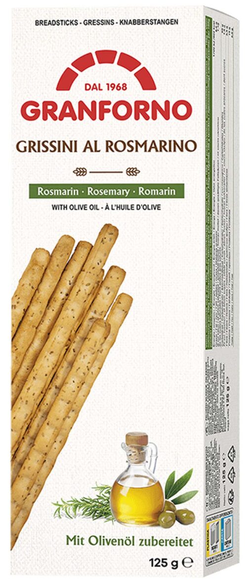 Granforno Grissini Rosmarin 125g