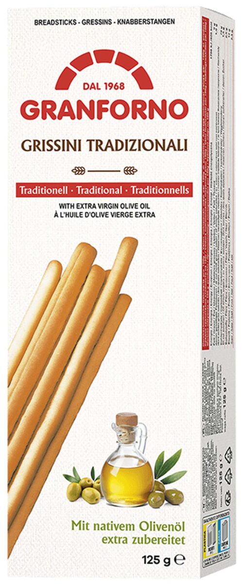 Granforno Grissini Tradizionale 125g