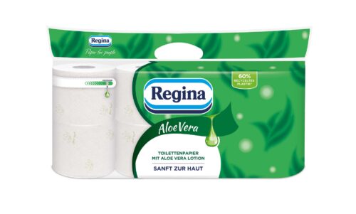 Regina Toilettenpapier Aloe Vera 3-lagig 8x150 Blatt