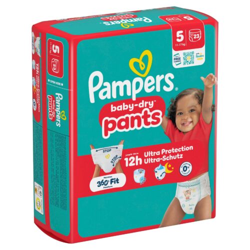 Pampers Baby Pants Baby Dry Gr. 5 (11-17 kg), 23 ST