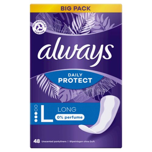 Always Daily Protect Long ohne Duft 48ST