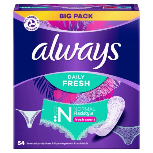 Always Daily Fresh Flexistyle Normal mit Duft 54ST