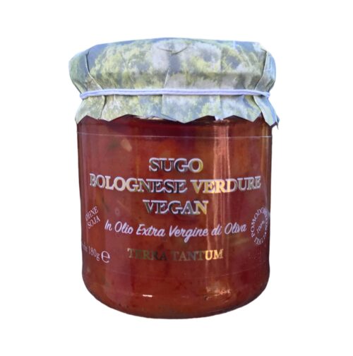 Terra Tantum Sugo Bolognese Vegan 180g