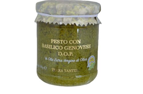 Terra Tantum Pesto con Basilico Genovese D. O. P. 180g