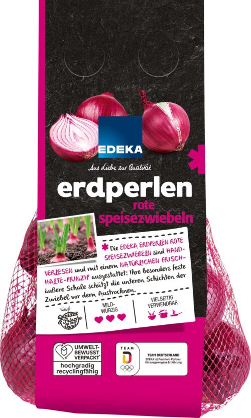 80201519 EDEKA Zwiebeln rot Packung 500g