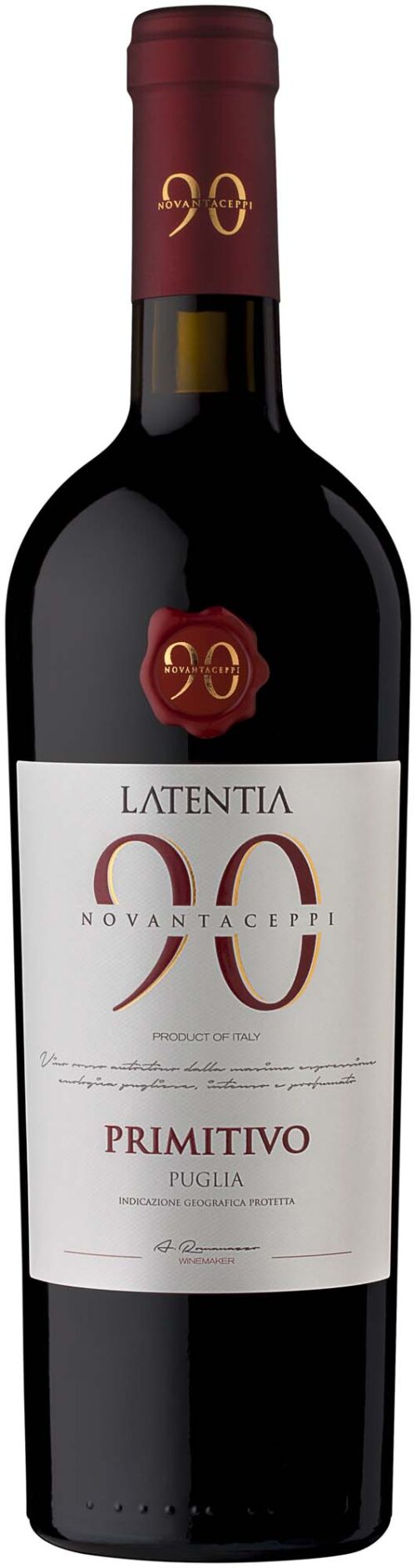 Novantaceppi Primitivo Puglia IGP halbtrocken 0,75l