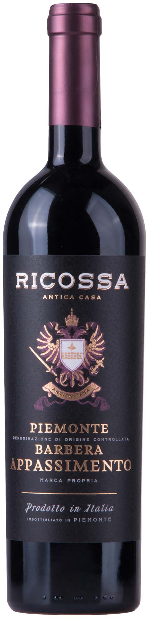8055684022611 Ricossa Barbera Appassimento 0,75l