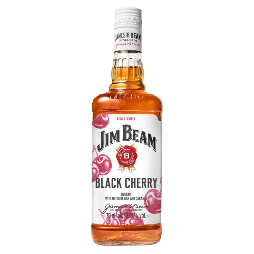 Jim Beam Black Cherry mit Kentucky Straight Bourbon Whisky 0,7l