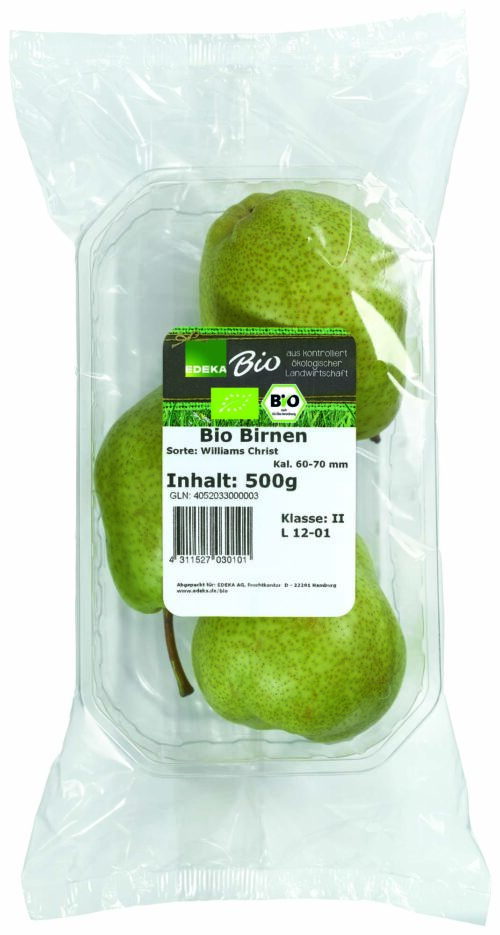 EDEKA Bio Birnen Williams Christ 500g