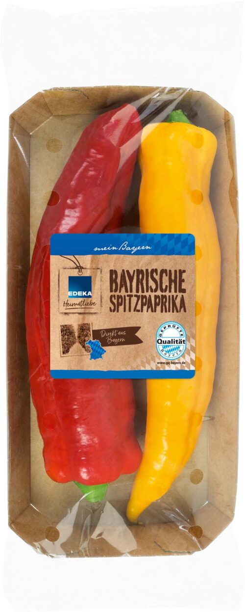 80765624 EDEKA Heimatliebe Spitzpaprika-Mix, Bi-Color GQBY 330g