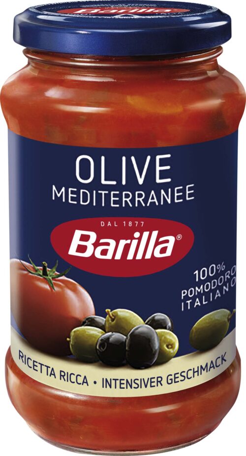 Barilla Pasta Sauce Olive Mediterranee 400g