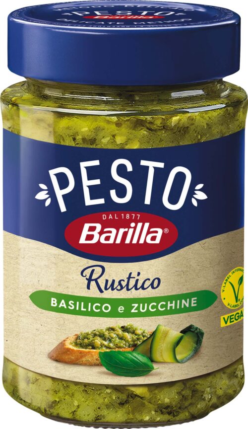 Barilla Pesto Rustico Basilico Zucchine 200g