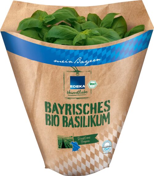 80768302 EDEKA Heimatliebe Bio Basilikum Topf 12cm