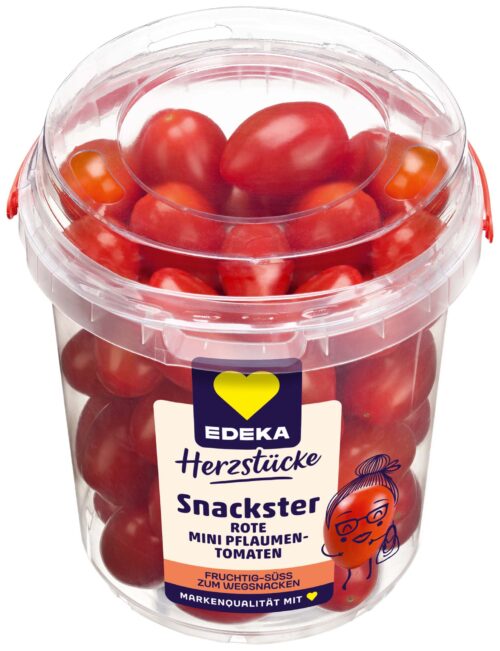 EDEKA Herzstücke Mini Pflaumentomaten Rot 250g