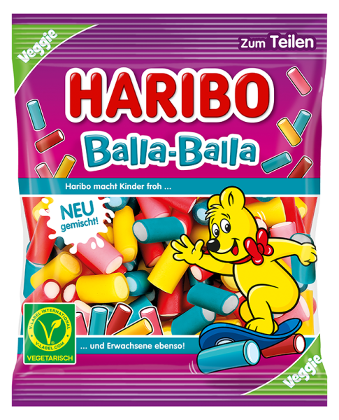 Haribo Balla Stixx Erdbeere 175g