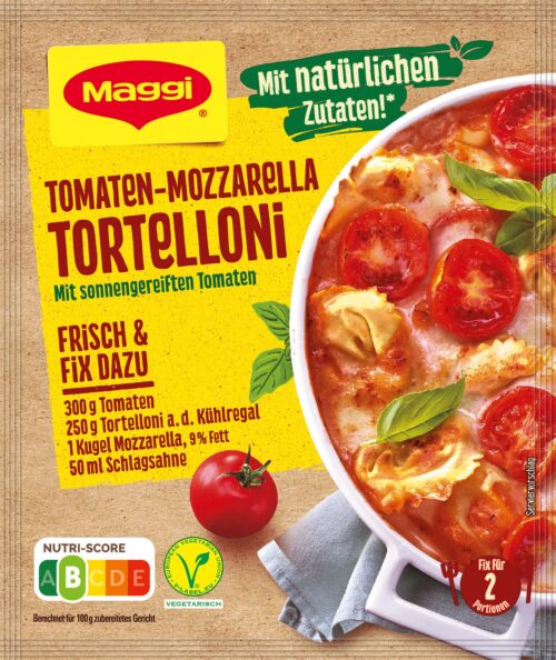 8445290056528 Maggi Fix Tomaten Mozzarella Tortelloni 34g