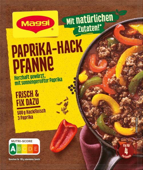 8445290056603 Maggi Fix Paprika Hack Pfanne 42g