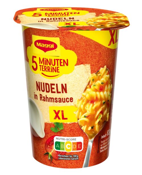 8445290135377 Maggi 5 Minuten Terrine Nudeln in Rahmsauce XL 83g