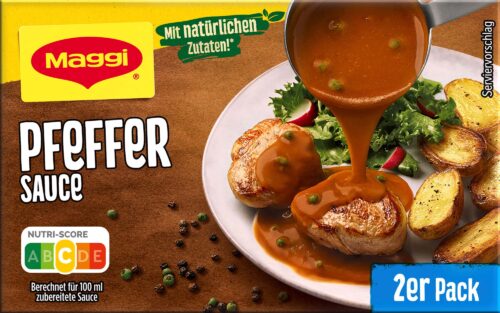 8445290181084 Maggi Delikatess Sauce Pfeffersauce ergibt 2x250ml