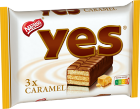 Nestle Yes Caramel 3x32g