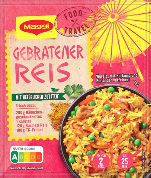 8445290931580 Maggi Food Travel Fix für Gebratener Reis 31g